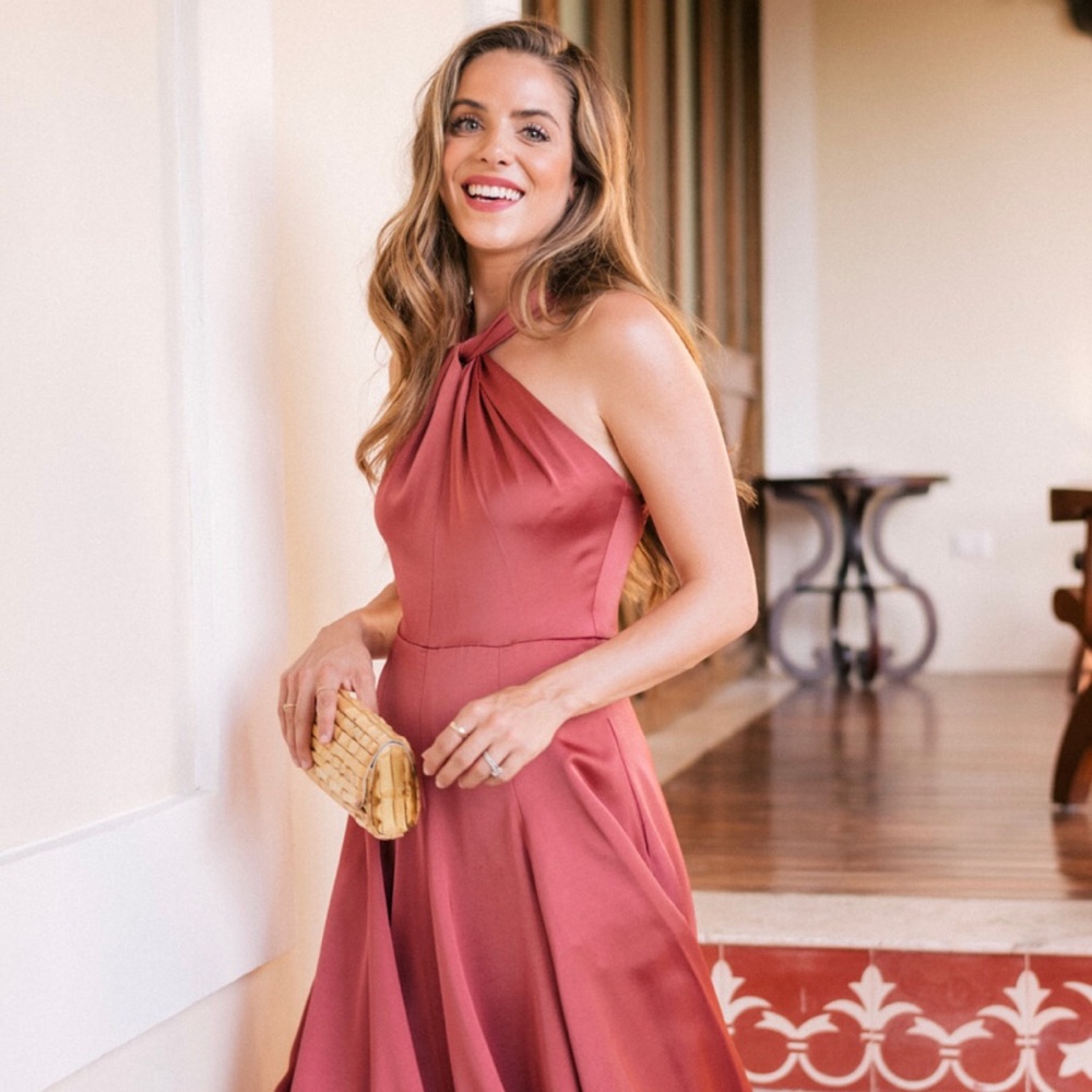 Gal Meets Glam Jacqueline Dress in Desert Rose